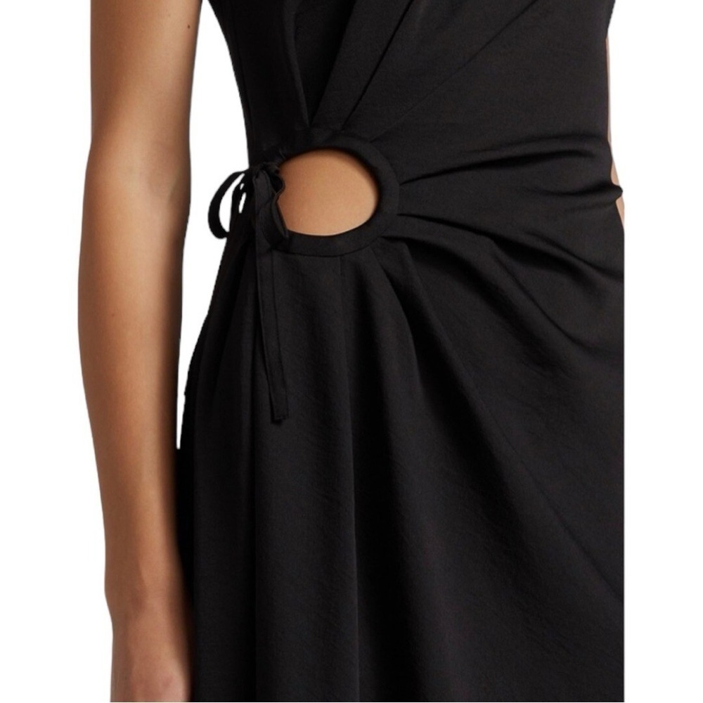 House of Harlow Sheath Dress Sleeveless Midi Satin Size XL - Picture 4 of 8